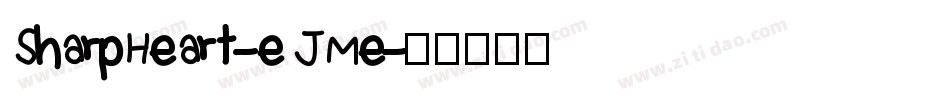 SharpHeart-eJMe字体转换