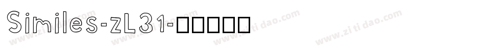Similes-zL31字体转换