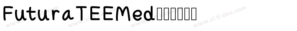 FuturaTEEMed字体转换