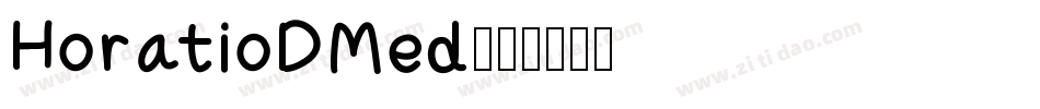 HoratioDMed字体转换