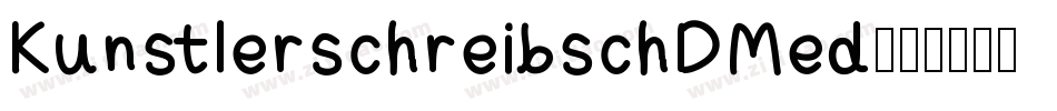 KunstlerschreibschDMed字体转换