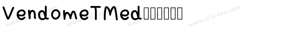 VendomeTMed字体转换