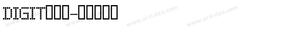 Digit手机版字体转换