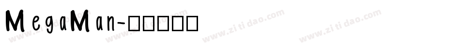 MegaMan字体转换