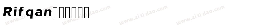 Rifqan字体转换