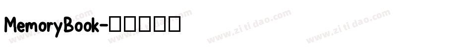 MemoryBook字体转换
