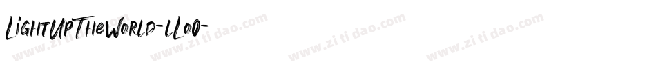 LightUpTheWorld-lLo0字体转换