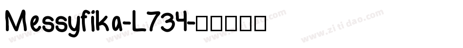 Messyfika-L734字体转换