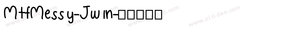 MtfMessy-Jw1n字体转换