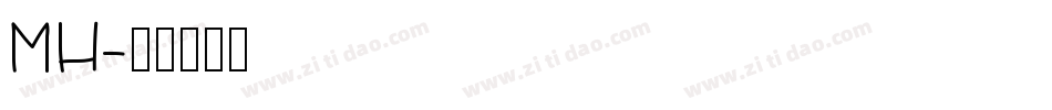 MH字体转换