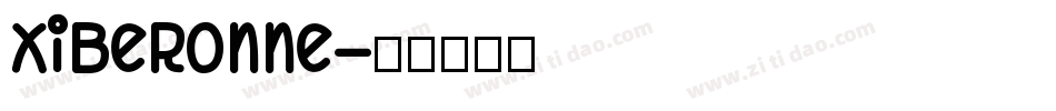 XiBeronne字体转换