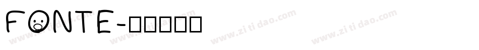 FONTE字体转换