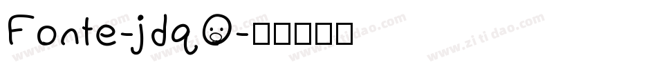 Fonte-jdqO字体转换