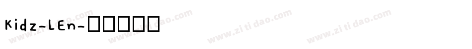 Kidz-LEn字体转换