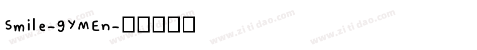 Smile-9YMEn字体转换