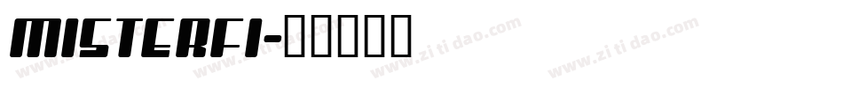 MISTERFI字体转换