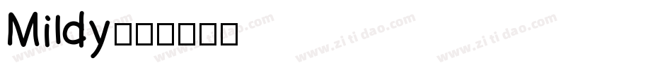 Mildy字体转换
