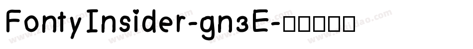 FontyInsider-gn3E字体转换