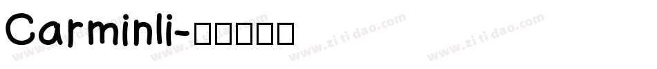 Carminli字体转换