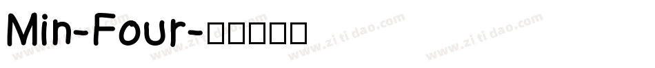 Min-Four字体转换