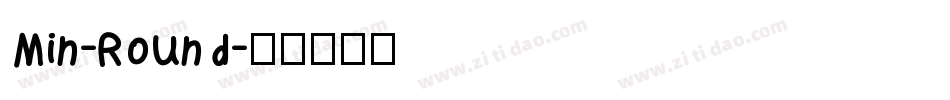 Min-Round字体转换