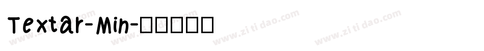 Textar-Min字体转换