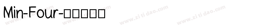 Min-Four字体转换