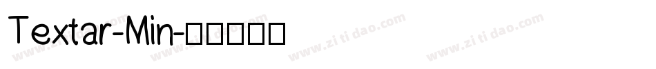 Textar-Min字体转换