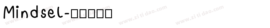 Mindset字体转换