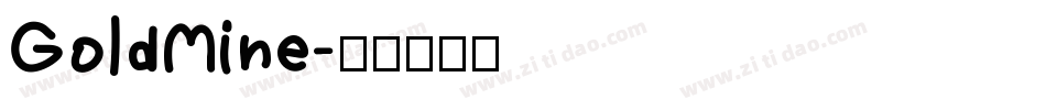 GoldMine字体转换