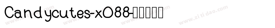 Candycutes-xO88字体转换