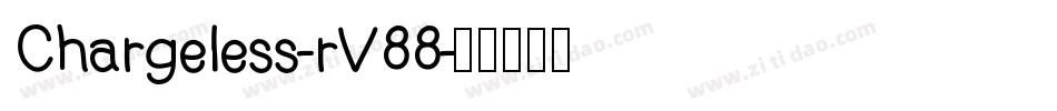 Chargeless-rV88字体转换