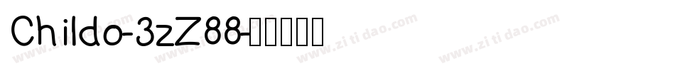 Childo-3zZ88字体转换