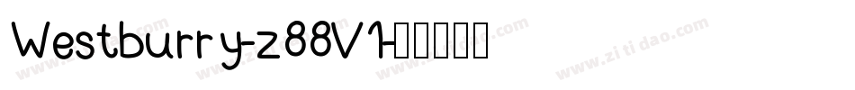 Westburry-z88V1字体转换
