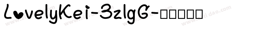 LovelyKei-3zlgG字体转换