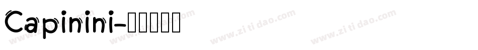 Capinini字体转换