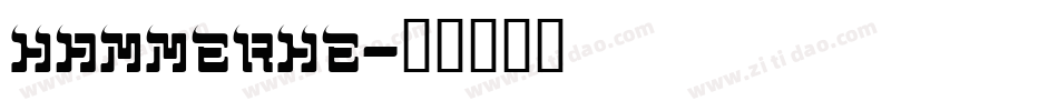 HAMMERHE字体转换