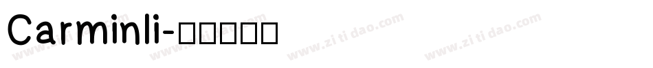 Carminli字体转换