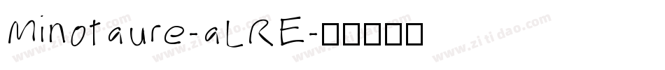 Minotaure-aLRE字体转换