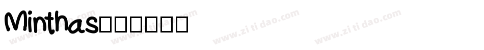Minthas字体转换