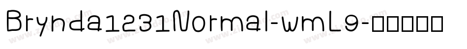 Brynda1231Normal-wmL9字体转换