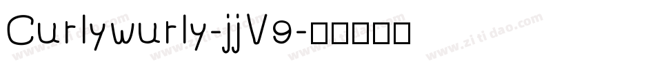 Curlywurly-jjV9字体转换