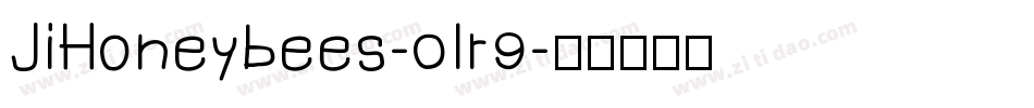 JiHoneybees-0lr9字体转换