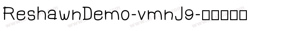 ReshawnDemo-vmnJ9字体转换