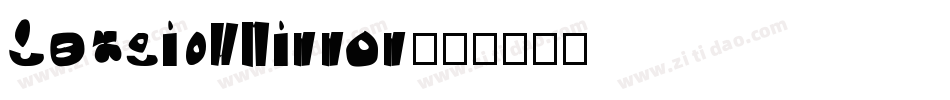 SeasickMirror字体转换