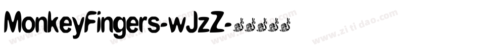MonkeyFingers-wJzZ字体转换