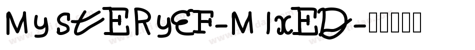 MysteryEF-Mixed字体转换
