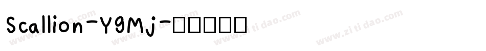 Scallion-Y9Mj字体转换
