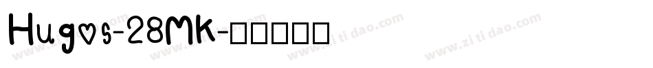 Hugos-28MK字体转换