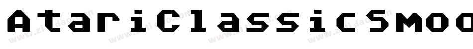 AtariClassicSmooth-XzW2字体转换